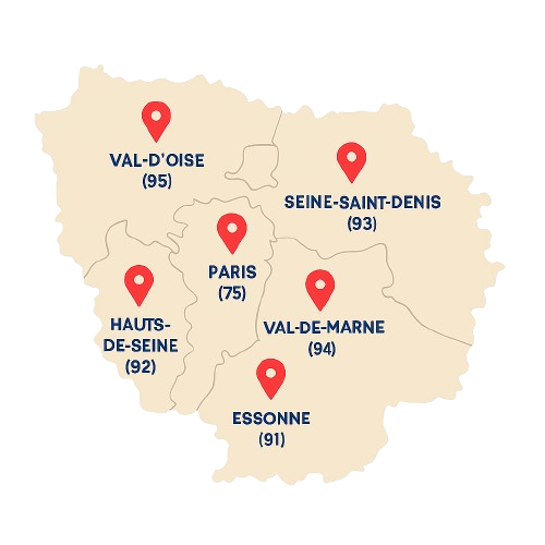 Carte Île-de-France